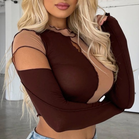 MULTI TONE TOP - Picture 2 of 12